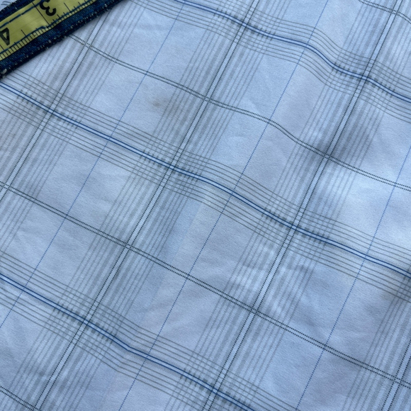 Kirkland Signature Men’s White Plaid Golf Shorts – Size 36 – Stretch Performance - Picture 10 of 10